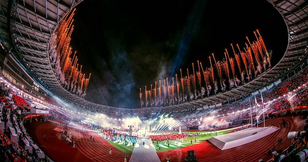 Chùm ảnh bế mạc Asiad 20: Ngắn gọn nhưng đầy màu sắc
