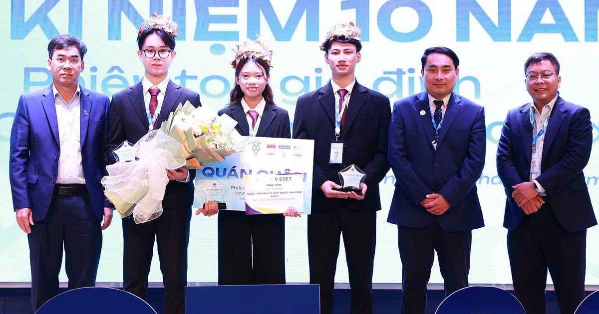 Sinh viên Trường đại học Luật Hà Nội vô địch cuộc thi 'Phiên tòa giả định' 2026