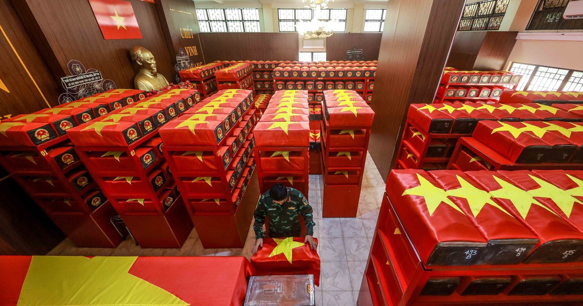 Thêm 13 hài cốt liệt sĩ được tìm thấy tại công viên Lê Thị Riêng ngày 5-10
