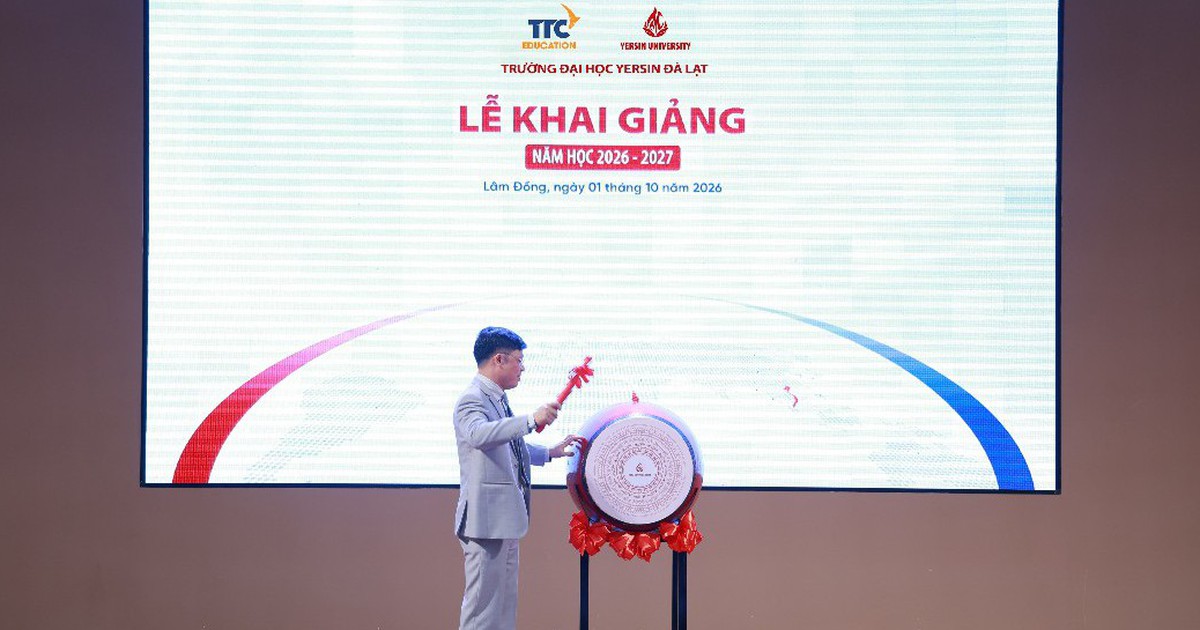 YersinUni khai giảng năm học mới, ghi dấu 22 năm hình thành và phát triển