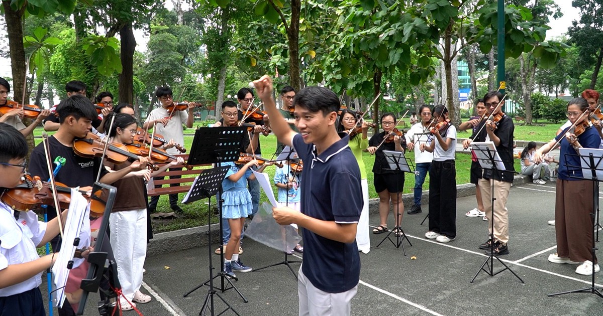 10 năm lớp violin '0 đồng' giữa công viên TP.HCM