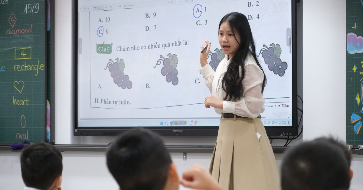 Kết quả khảo sát năng lực dùng tiếng Anh của 35.000 giáo viên 'chưa khả quan'