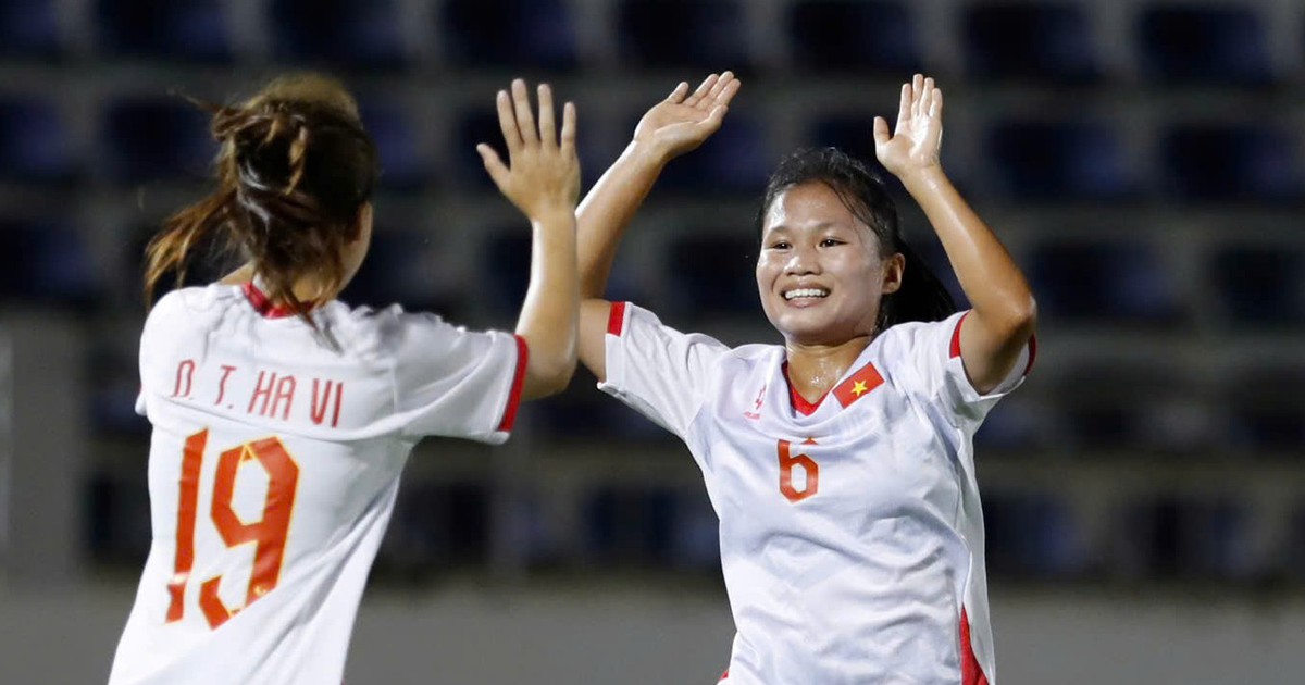U17 nữ Việt Nam lập kỷ lục thắng 20-0 ở giải châu Á
