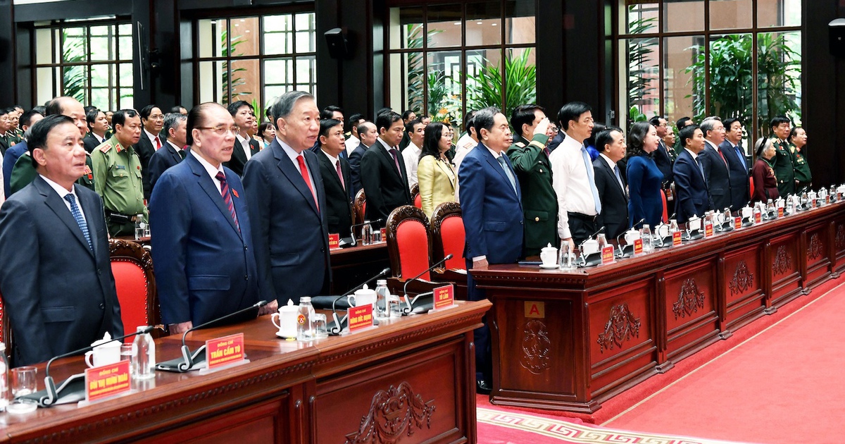 Tổng Bí thư, Chủ tịch nước Tô Lâm và nhiều lãnh đạo dự Đại hội VIII Cựu chiến binh Việt Nam