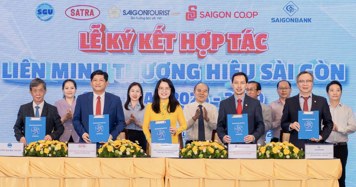 5 đơn vị lớn bắt tay thành lập Liên minh thương hiệu Sài Gòn