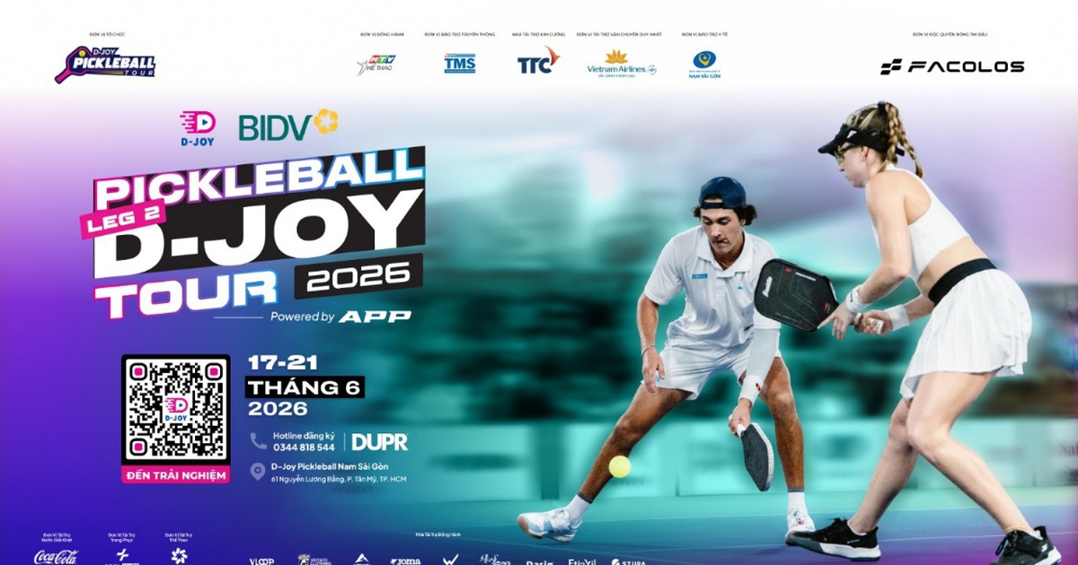 BIDV Cup 2026 | D-Joy Pickleball Tour - Leg 2: Bước nhảy vọt từ khát vọng của người Việt