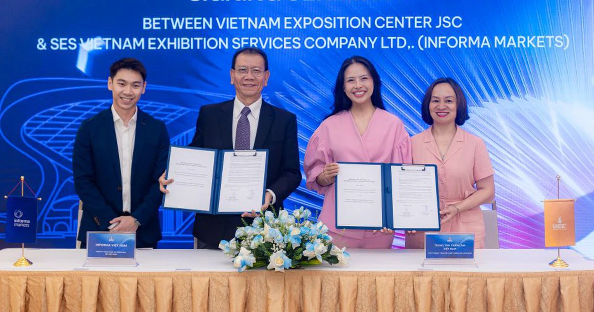 VEC hợp tác chiến lược với các đối tác hàng đầu, thúc đẩy chuỗi sự kiện triển lãm quốc tế tại Việt Nam