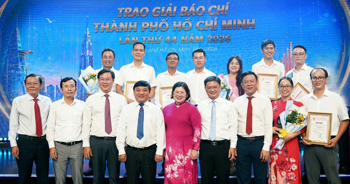 Báo Tuổi Trẻ đạt 10 giải báo chí TP.HCM năm 2026
