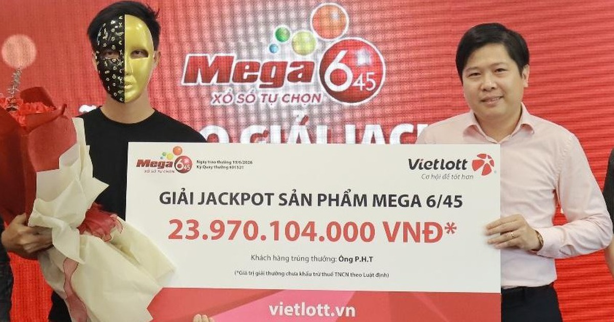 Đang nấu cơm, nhân viên văn phòng ở TP.HCM nhận tin trúng Vietlott gần 24 tỉ đồng