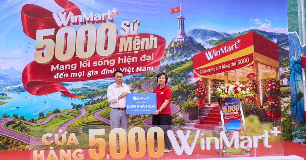 7 năm tăng gấp đôi quy mô, WinMart+ đạt cột mốc 5.000 cửa hàng