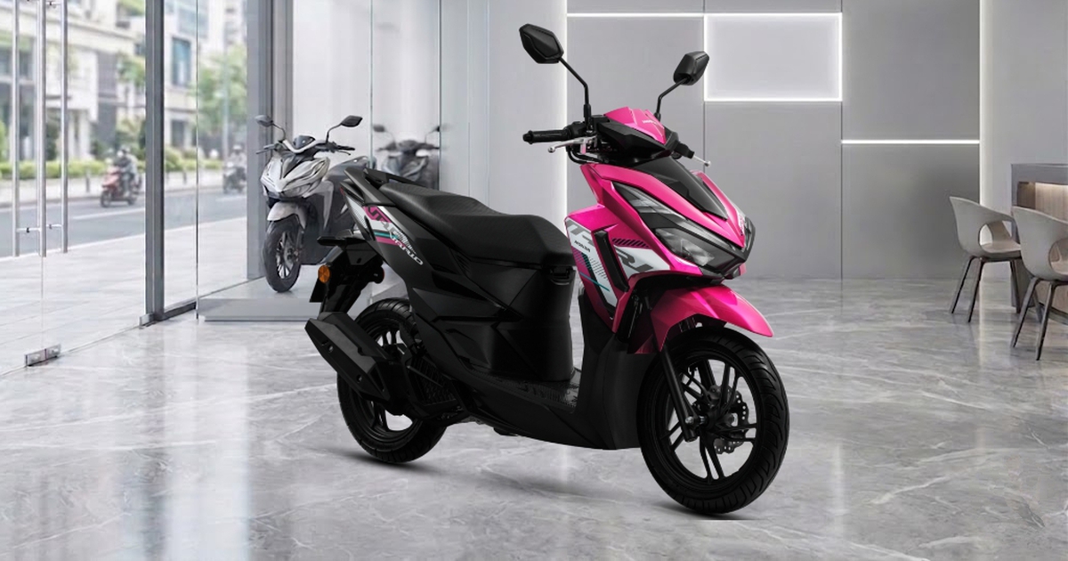 Honda Vario 2026 ra mắt: Gần giống bản nhập về Việt Nam, đèn LED mới, có USB-C