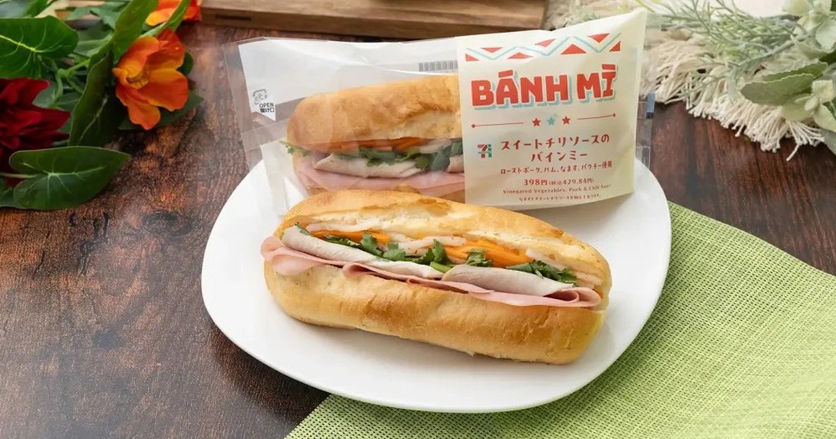 Bánh mì Việt Nam sắp 'đổ bộ' chuỗi cửa hàng tiện lợi tại Nhật