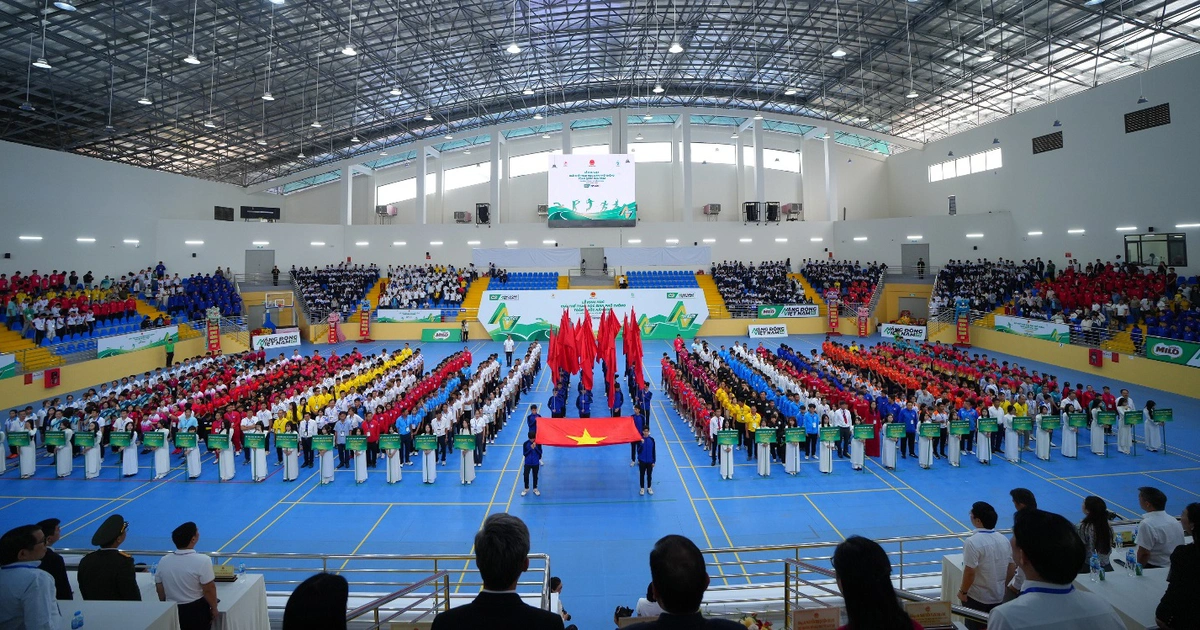 30 đoàn tranh tài tại Giải thể thao học sinh phổ thông toàn quốc 2026