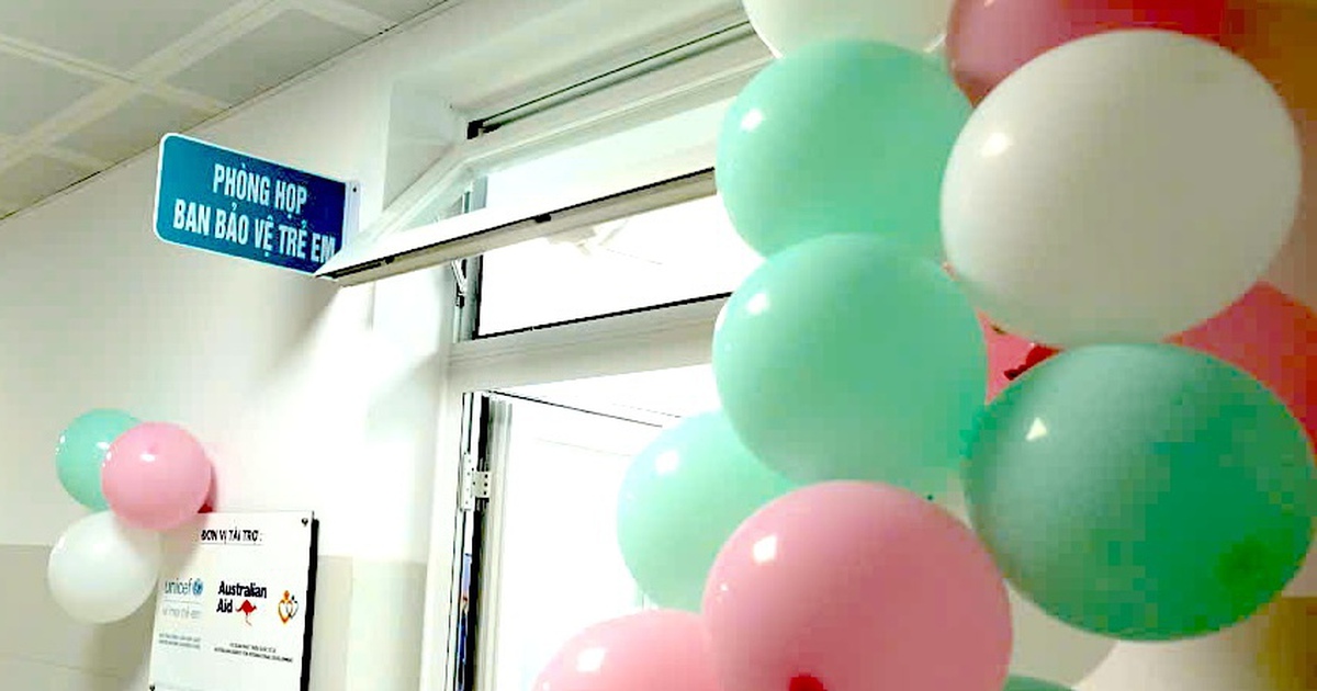 Trẻ bị bạo lực, xâm hại có nơi riêng để được lắng nghe tại bệnh viện