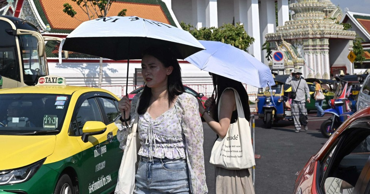 Chỉ số nhiệt lên đến 51,9°C, Thái Lan cảnh báo khẩn