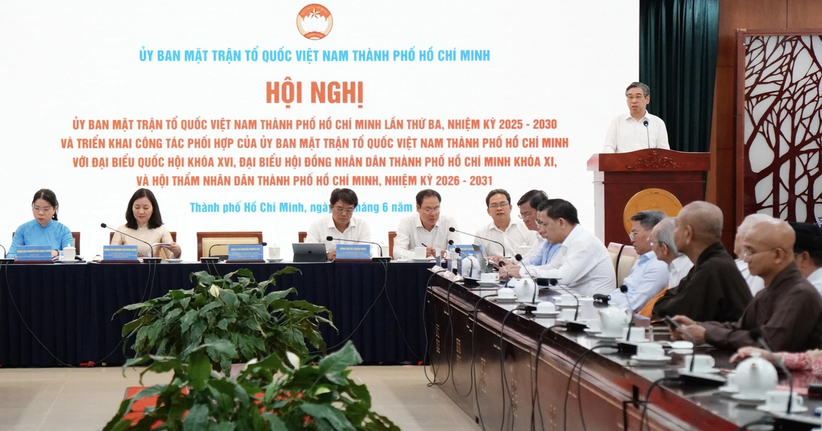 Phó bí thư Nguyễn Phước Lộc: Xây dựng Mặt trận số TP.HCM, nâng cao hiệu quả giám sát