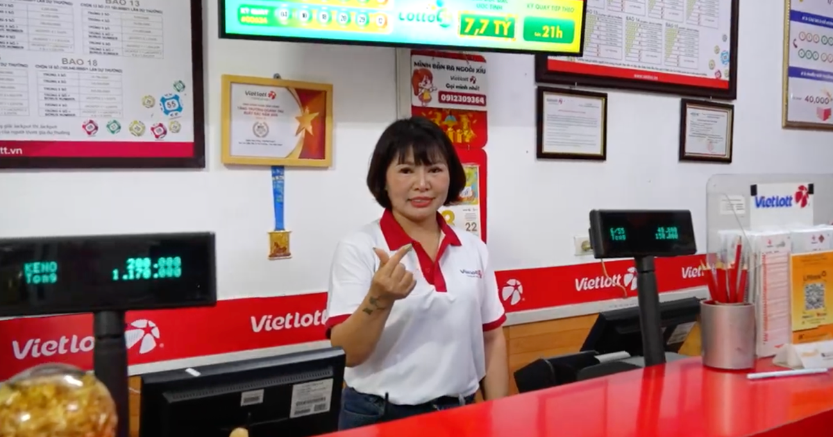 Chủ điểm tại Bắc Ninh: Vietlott ra mắt xổ số Lotto 5/35 giúp điểm bán có nhiều người chơi hơn