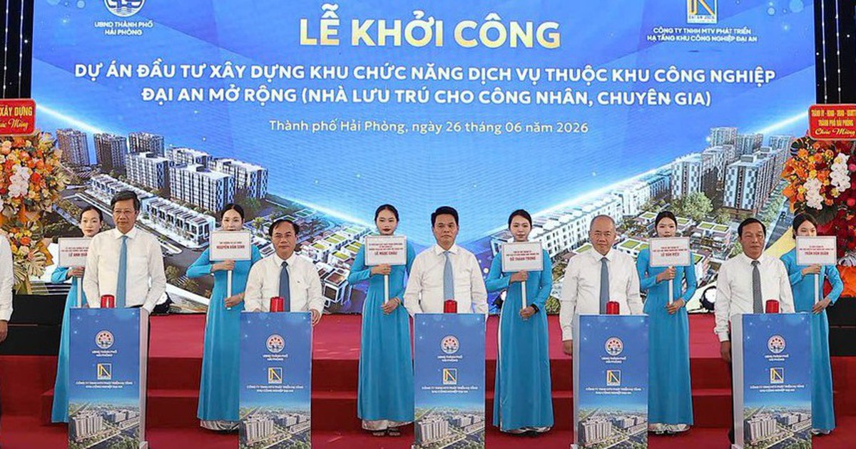 Khởi công dự án nhà ở cho thuê trên 1.100 tỉ đồng