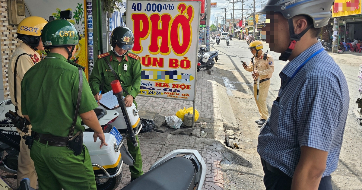 Xử lý các trường hợp tái chiếm vỉa hè ở xã Bình Hưng, Tân Vĩnh Lộc, Vĩnh Lộc