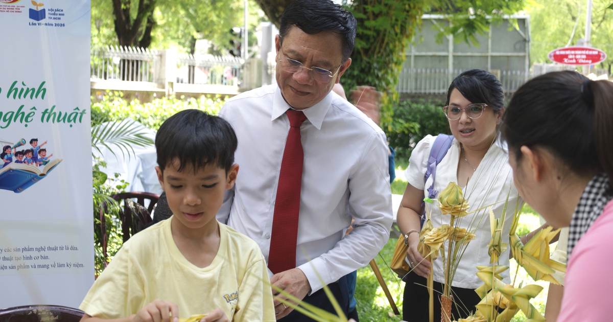 Hội sách Thiếu nhi TP.HCM 2026 đưa sách đến gần hơn với trẻ em