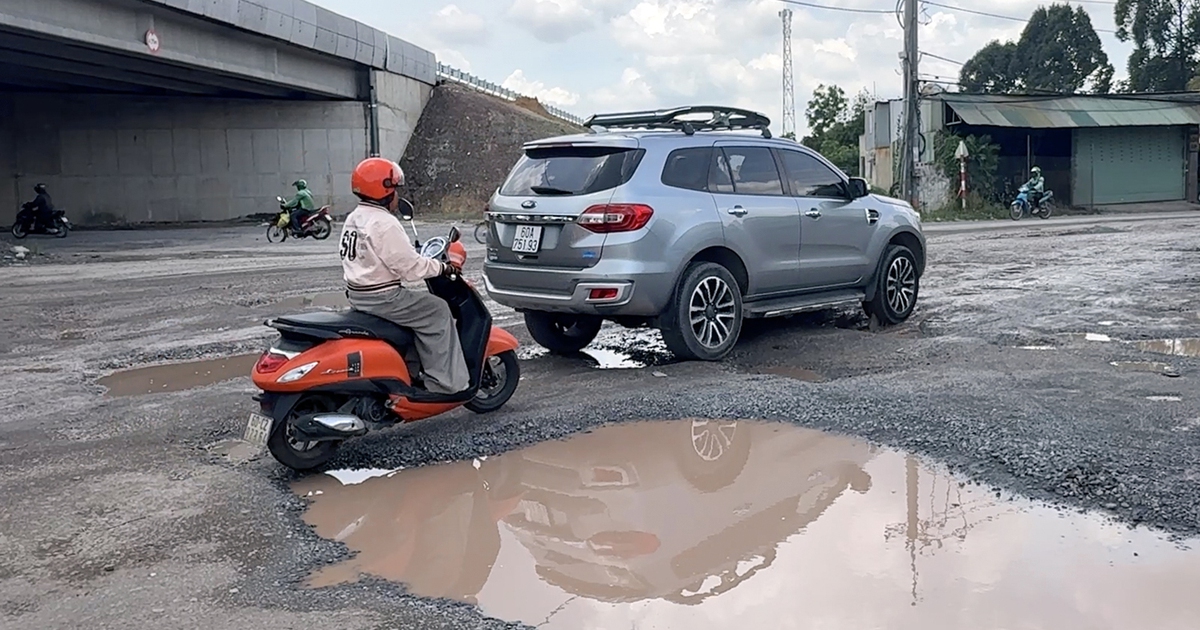 Cao tốc Biên Hòa - Vũng Tàu vừa thông, đường dân sinh tan nát