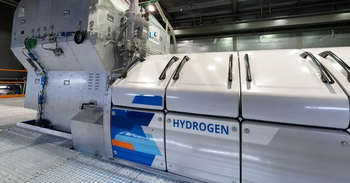Lần đầu tiên, điện từ động cơ chạy 100% hydro hòa vào lưới điện