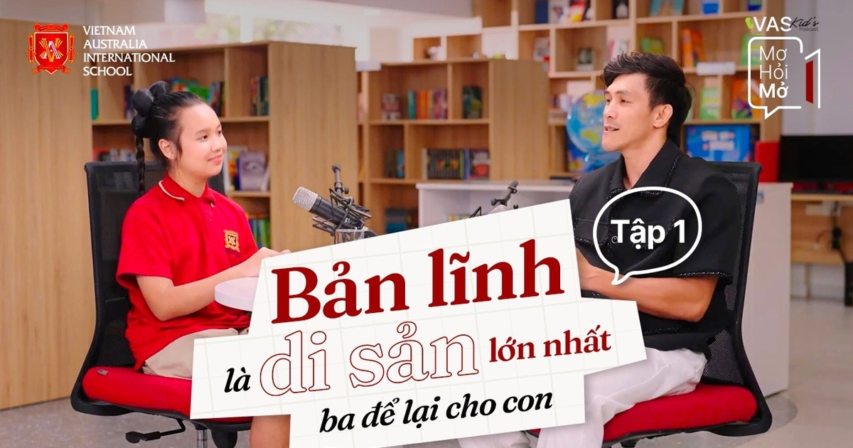 Con gái võ sĩ Nguyễn Trần Duy Nhất làm MC phỏng vấn ba