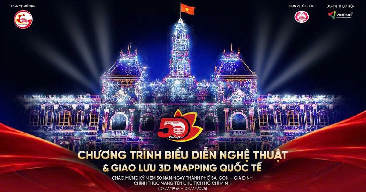3D mapping kỷ niệm 50 năm thành phố mang tên Bác có gì đặc biệt?