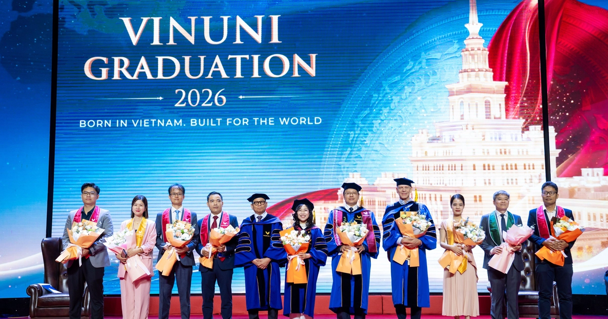 Lễ tốt nghiệp VinUni 2026: phác thảo mô hình đại học tương lai