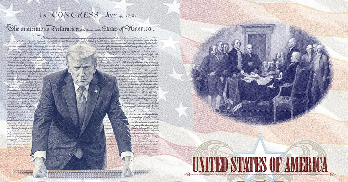 Mỹ hé lộ mẫu 'hộ chiếu yêu nước' in hình ông Trump