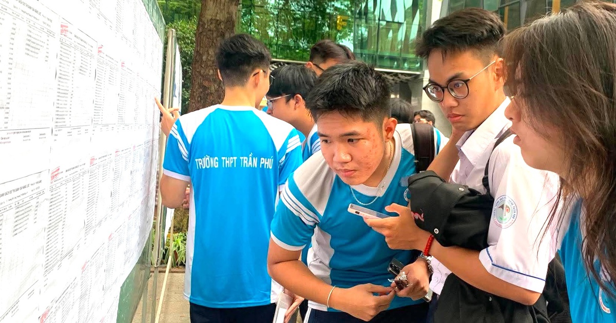 Trường đại học công lập đầu tiên tại TP.HCM công bố điểm sàn xét tuyển, nhiều ngành từ 16 điểm