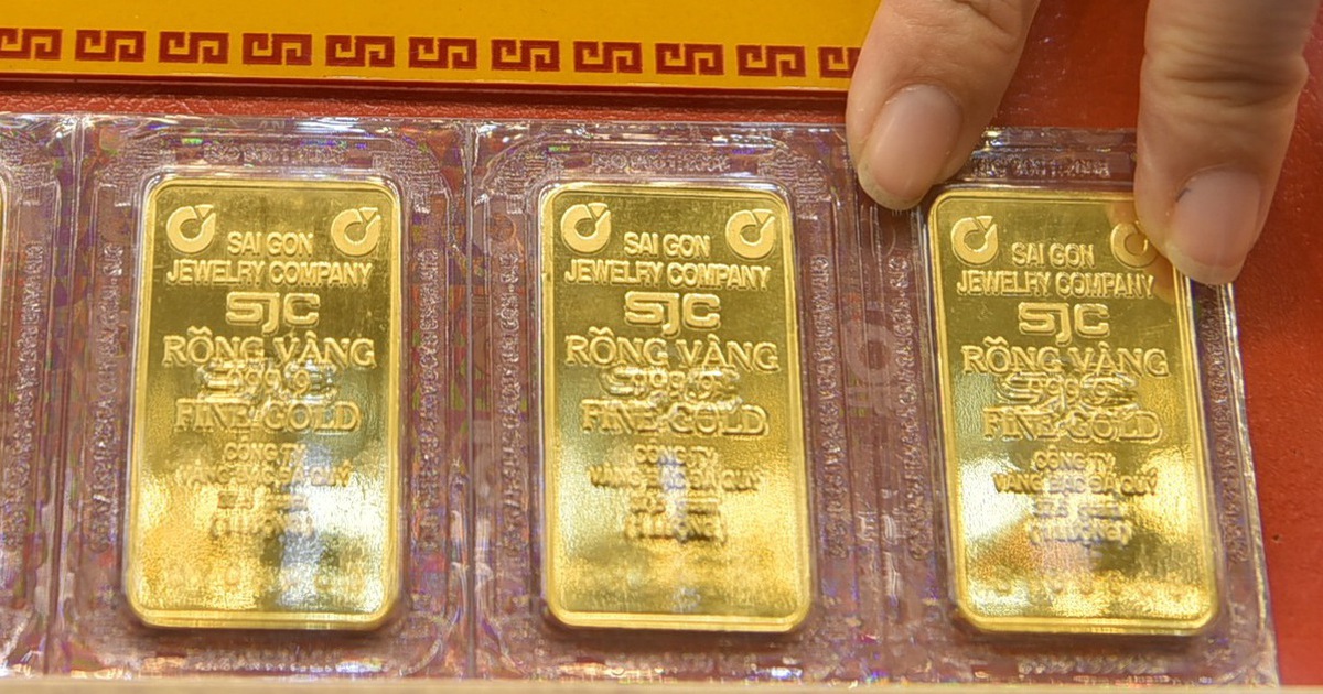 Giá vàng miếng SJC tăng 1,5 triệu đồng/lượng trong phiên cuối tuần