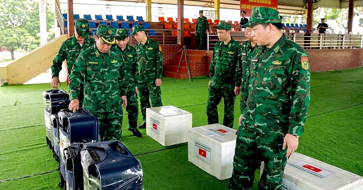 Bộ đội Việt Nam lên đường giúp Venezuela khắc phục hậu quả động đất