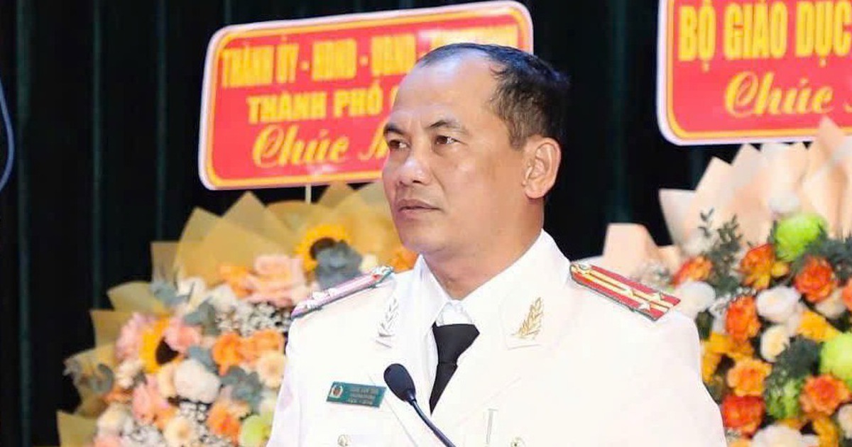 Thượng tá Trần Văn Tiển làm Hiệu trưởng Trường Văn hóa Công an nhân dân III tại Cần Thơ