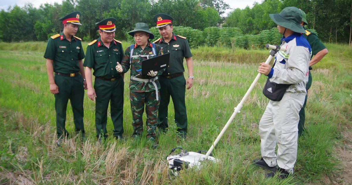Dùng ra đa xuyên đất khảo sát 4 khu vực nghi có mộ liệt sĩ tập thể ở Quảng Trị