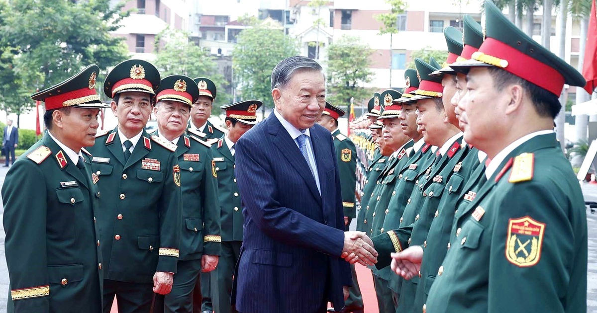 Tổng Bí thư, Chủ tịch nước Tô Lâm dự lễ kỷ niệm 80 năm Bộ đội Pháo binh - Tên lửa