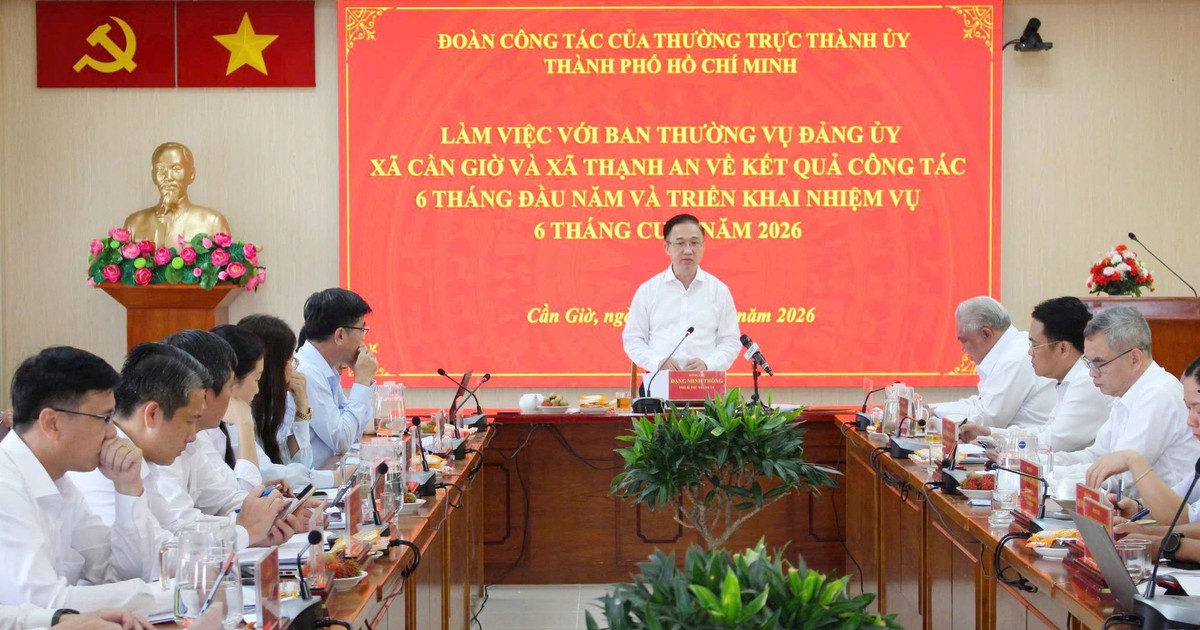Phó bí thư Thành ủy TP.HCM Đặng Minh Thông: Cần Giờ, Thạnh An cần gỡ vướng đất đai, đẩy nhanh đầu tư công