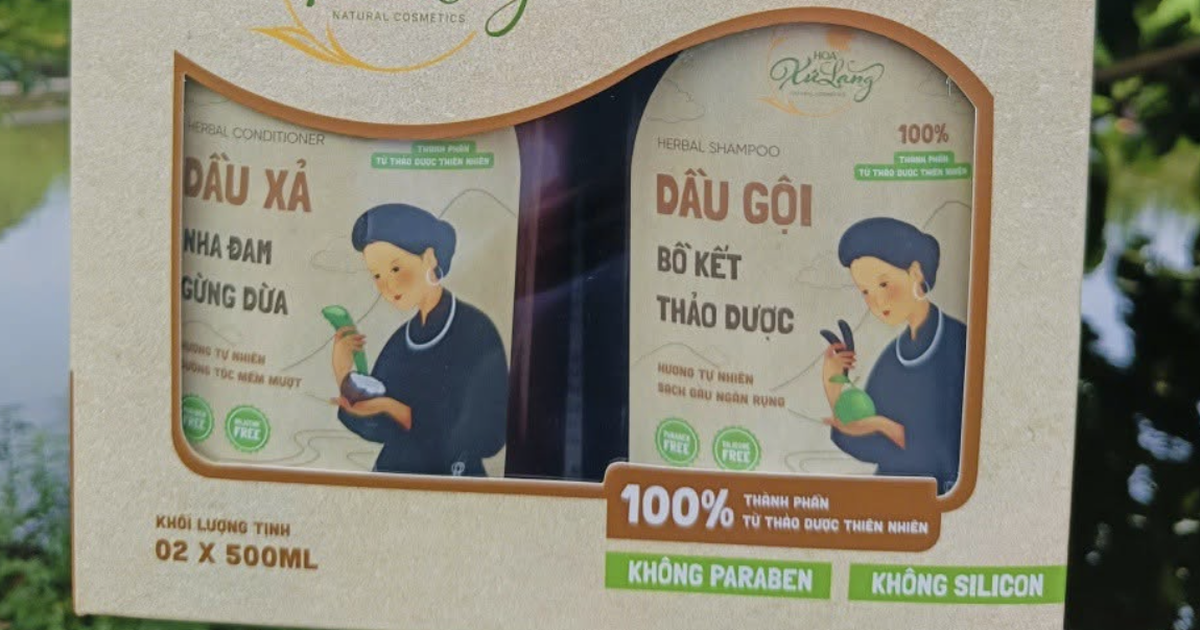 Thu hồi toàn quốc 2 sản phẩm dầu gội, dầu xả thảo dược Hoa Xứ Lạng