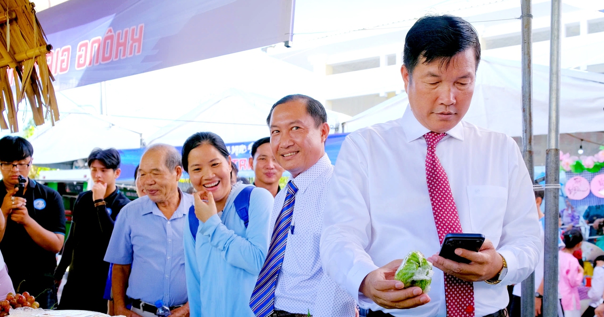 Đưa nông sản, trái cây, thông tin nhà vườn lên nền tảng số