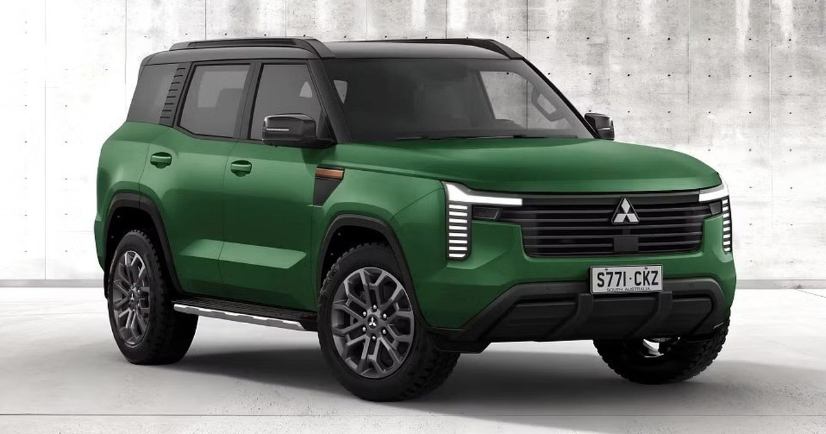 Mitsubishi Pajero đời mới chia phiên bản như mẫu cũ, bản cao đậm chất thể thao, sản xuất ở Thái Lan