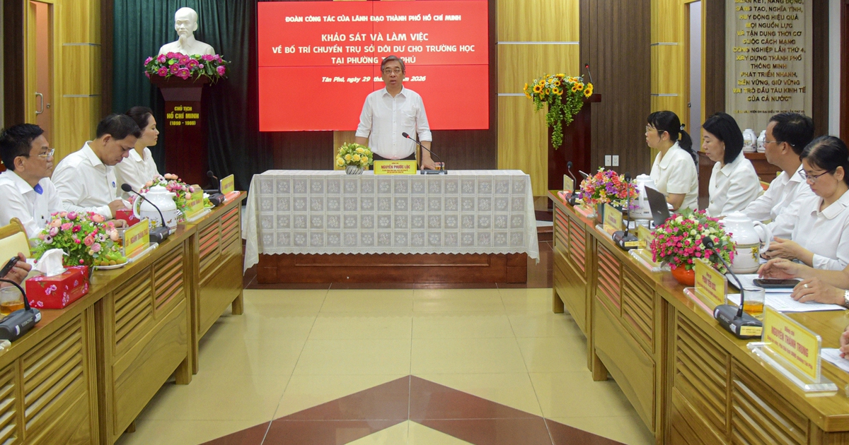 TP.HCM tiếp tục chuyển trụ sở dôi dư thành trường học, nghiên cứu thêm các trụ sở khác