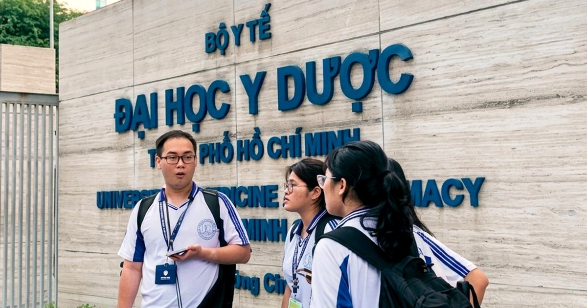 20 học sinh được tuyển thẳng vào Trường đại học Y dược TP.HCM, ngành dược chiếm đa số