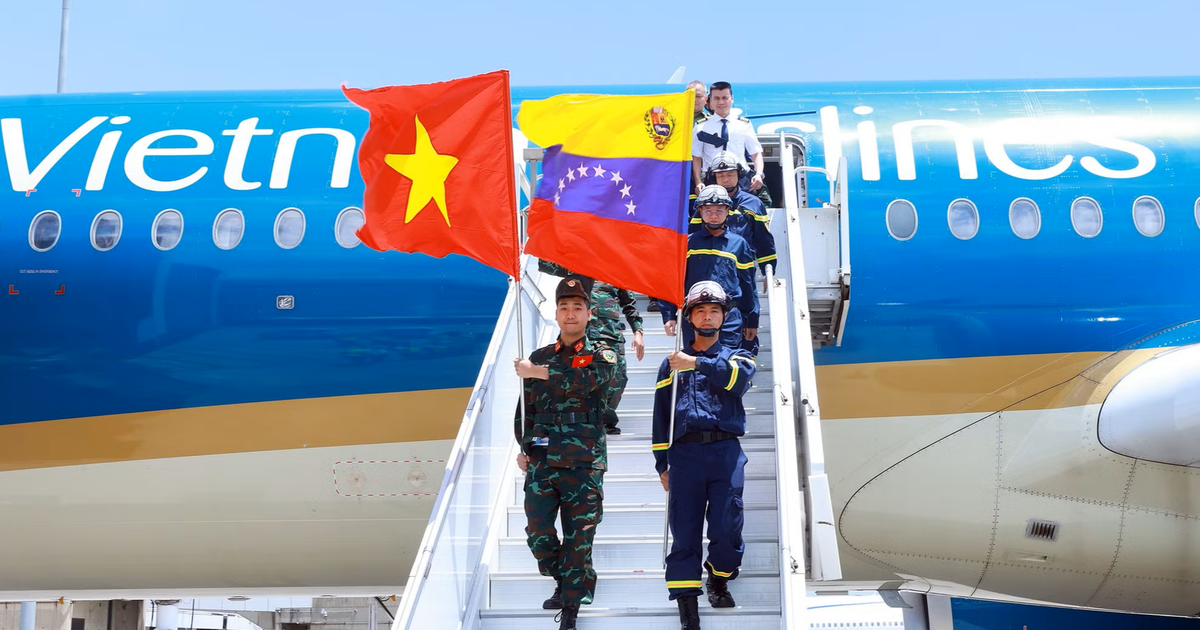Đoàn cứu nạn, cứu hộ Việt Nam đã tới Venezuela