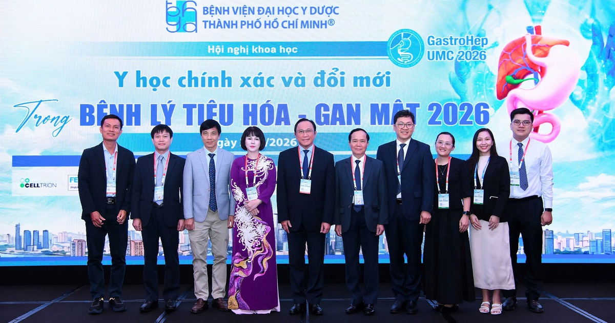 'Y học chính xác và đổi mới trong bệnh lý tiêu hóa - gan mật 2026'