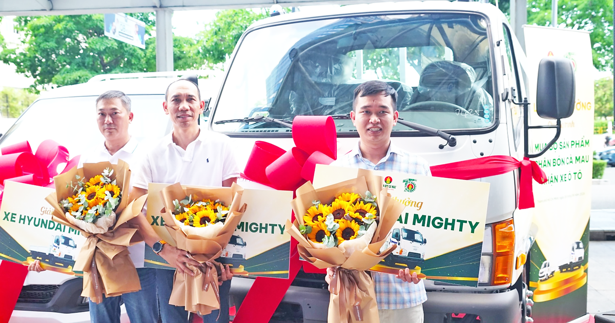 Phân bón Cà Mau: Hơn 14 tỉ đồng tri ân hệ thống phân phối