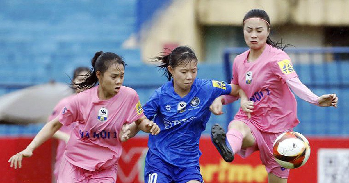 Hà Nội I và Thái Nguyên T&T cầm chân nhau trong cuộc đua vô địch