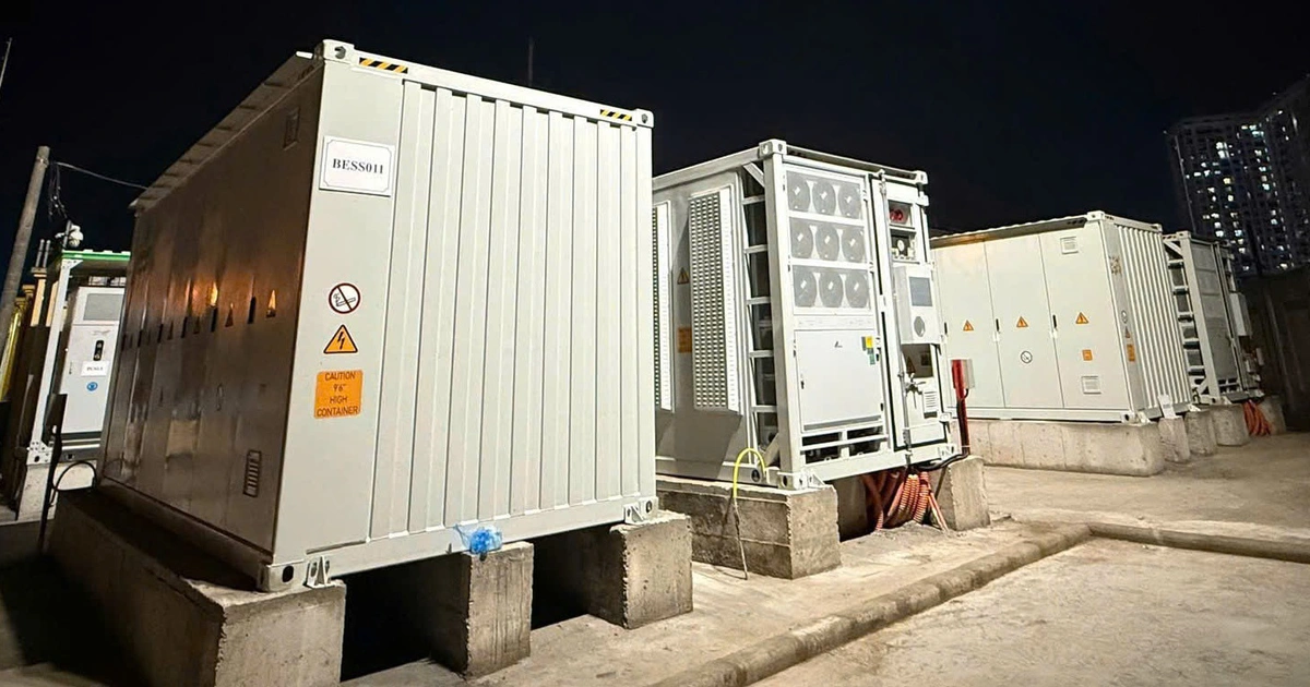 EVN lắp đặt loạt pin lưu trữ BESS quy mô lớn, 'cấp cứu' hệ thống điện lúc nguy cấp