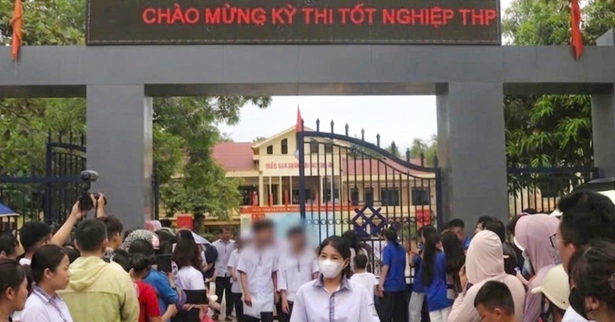 Công an vào cuộc xác minh thông tin tiêu cực thi tốt nghiệp tại Quảng Trị