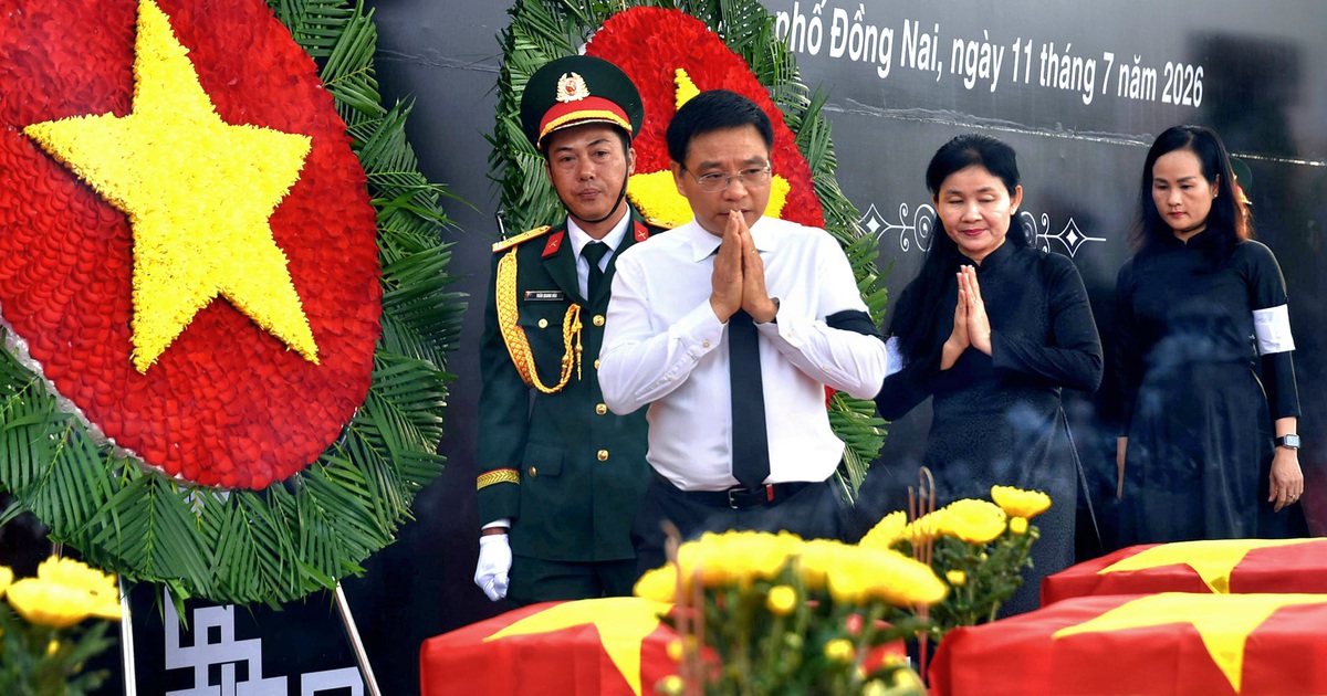 Đồng Nai truy điệu, an táng 63 hài cốt liệt sĩ về lòng đất mẹ