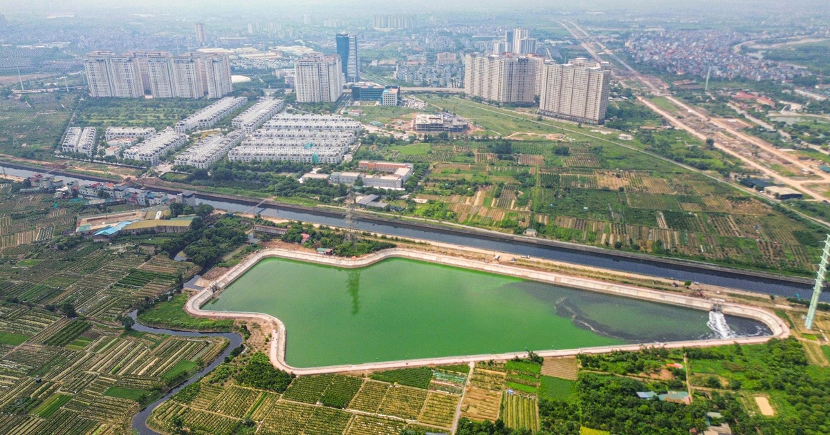 Toàn cảnh 5 hồ điều hòa được xây khẩn cấp ở Hà Nội, sẵn sàng chống ngập